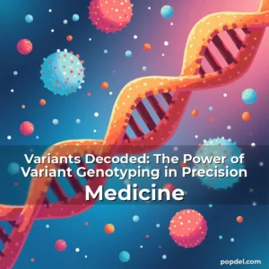 Artistic representation for Variants Decoded: The Power of Variant Genotyping in Precision Medicine