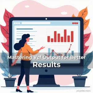 Artistic representation for Mastering Vcf Output for Better Results