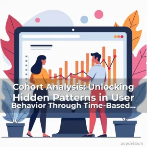 Artistic representation for Cohort Analysis: Unlocking Hidden Patterns in User Behavior Through Time-Based Segmentation